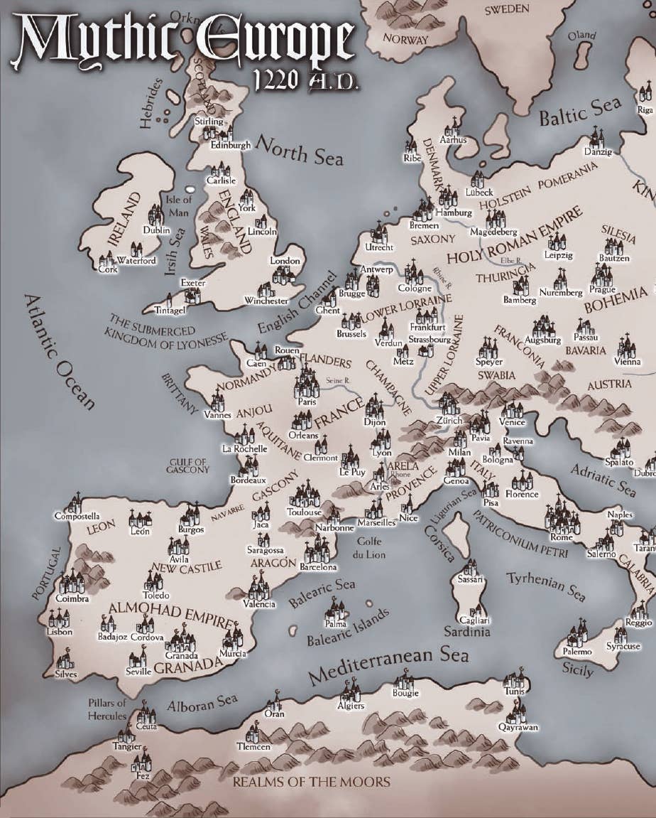 Ars Magica 5th Edition Core Rulebook (Softcover)
