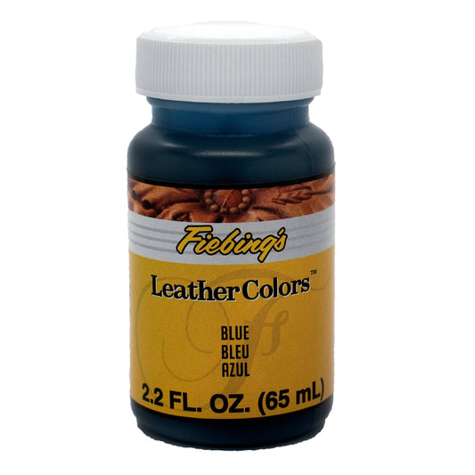 Fiebings Leather Dye 2 oz Bottle: Blue / 2 oz.