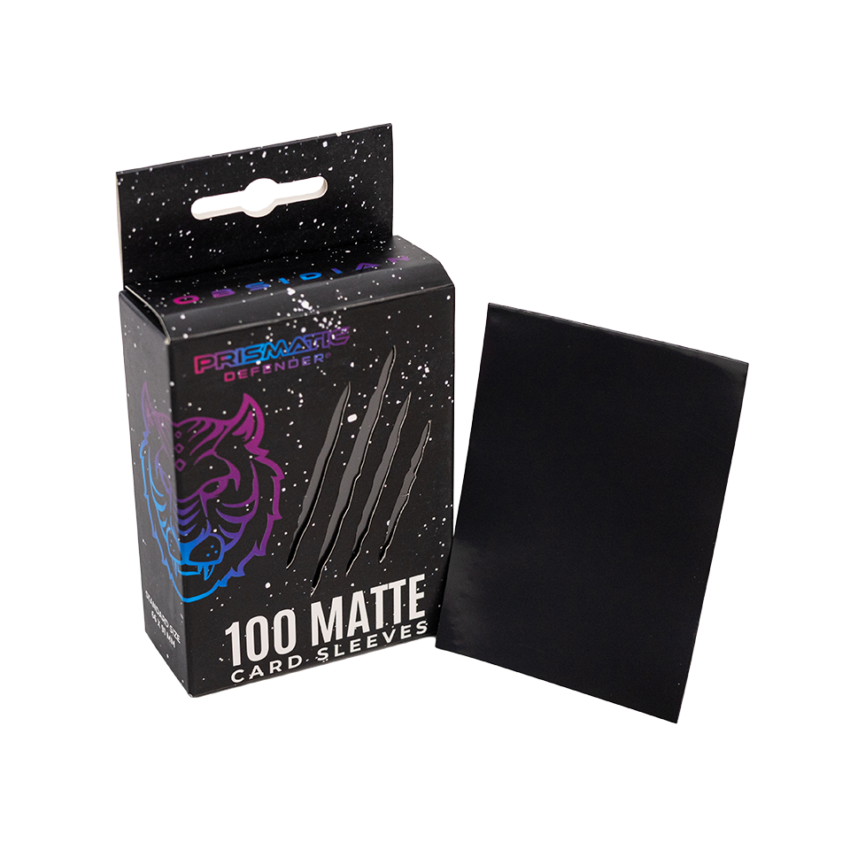 Matte Card Sleeves - Standard Size Trading Cards TCG MTG: Medium Blue
