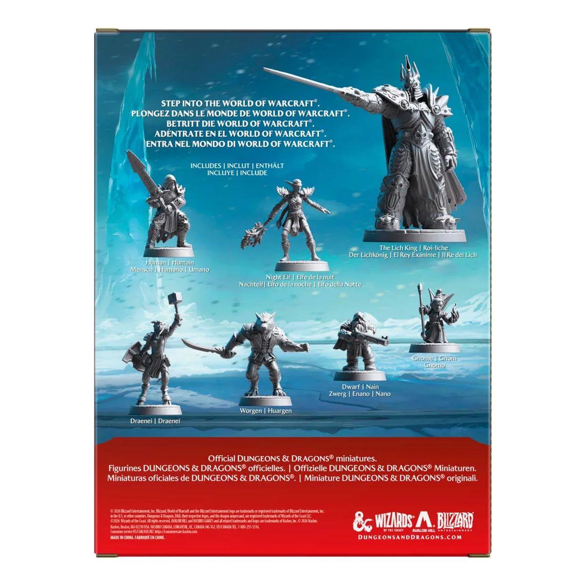 Preorder DND RPG MINIS WORLD OF WARCRAFT ALLIANCE PACK