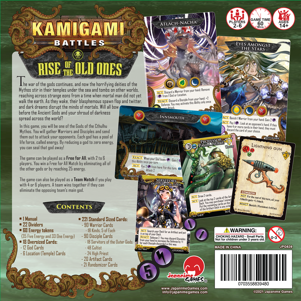 Kamigami Battles Rise of the Old Ones