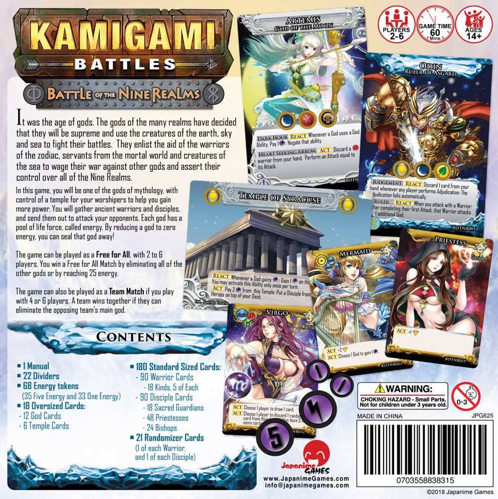 Kamigami Battles Battle of the Nine Realms