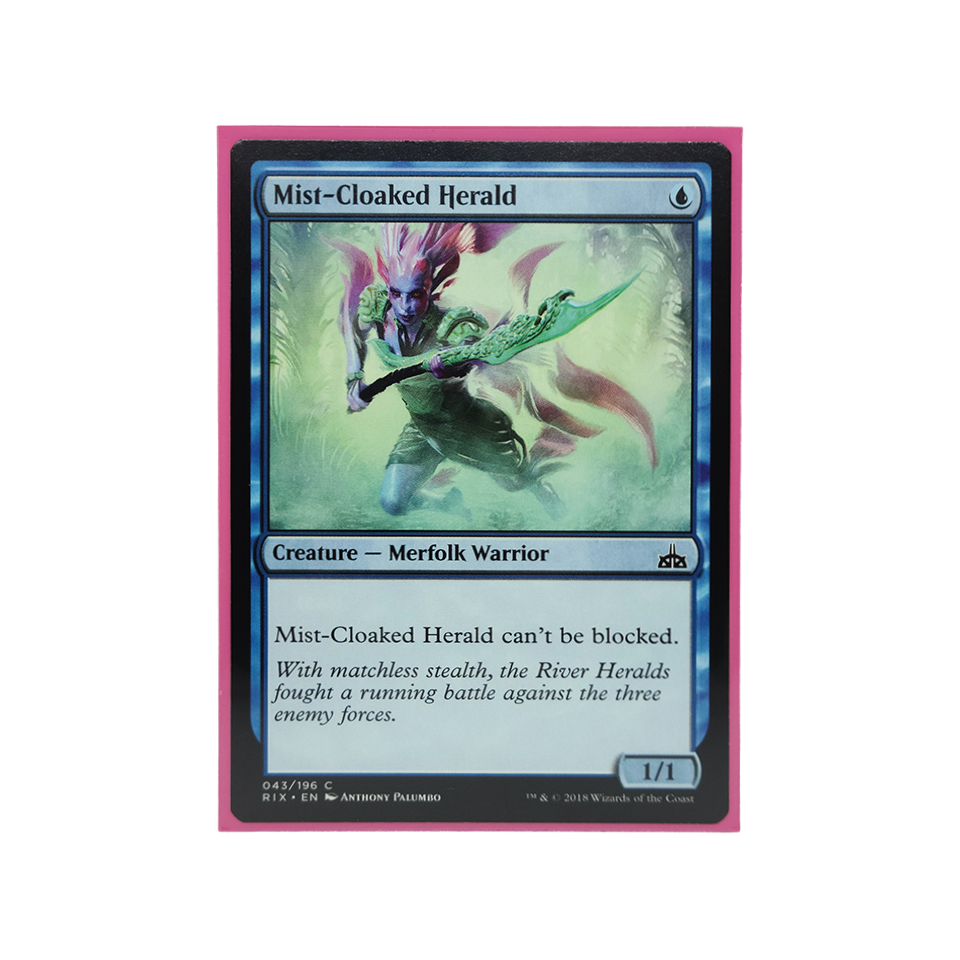 Matte Card Sleeves - Standard Size Trading Cards TCG MTG: Medium Blue