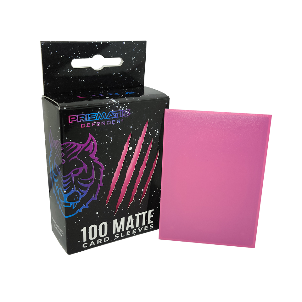 Matte Card Sleeves - Standard Size Trading Cards TCG MTG: Medium Blue