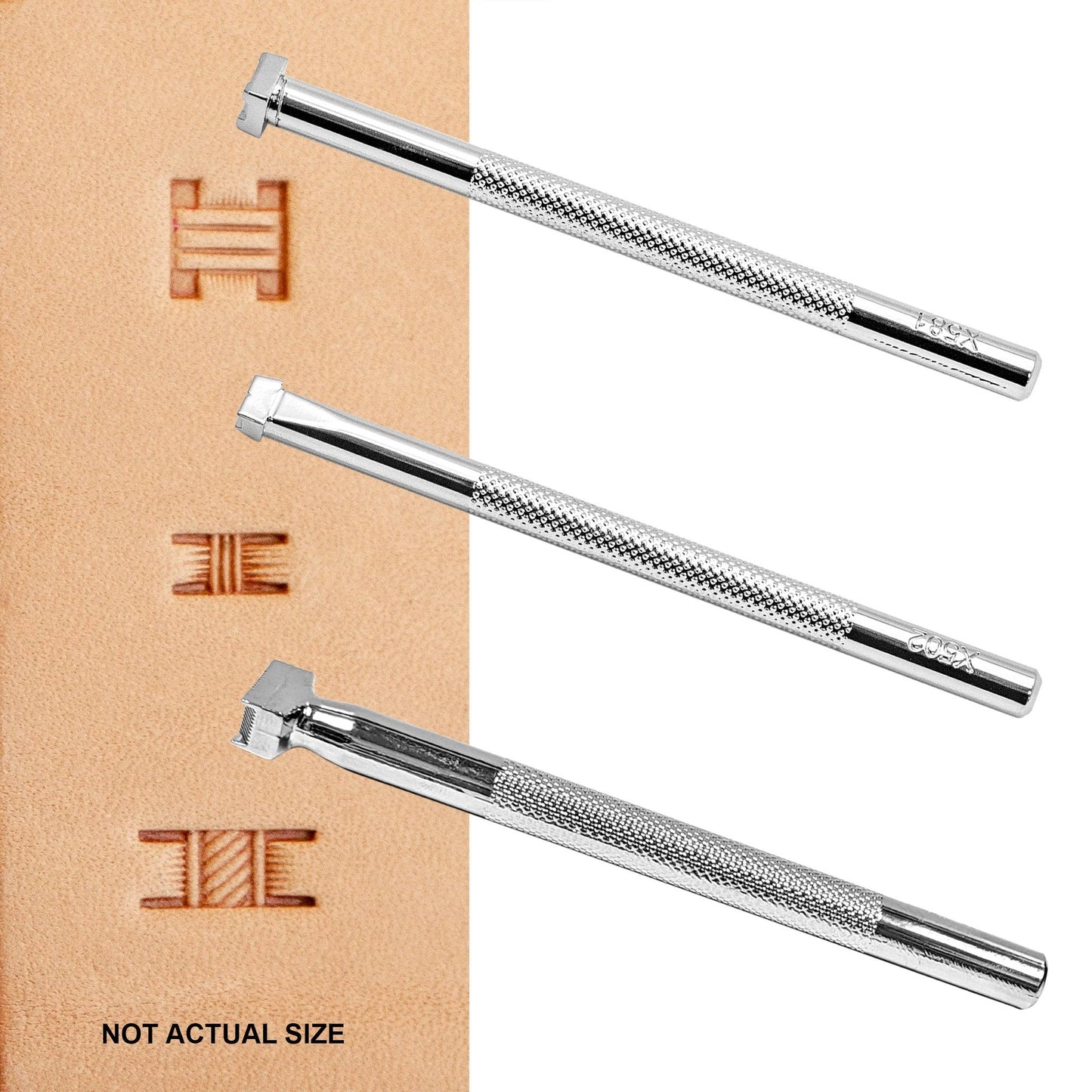 Basketweave II Stamping Tool Set: Set of 3