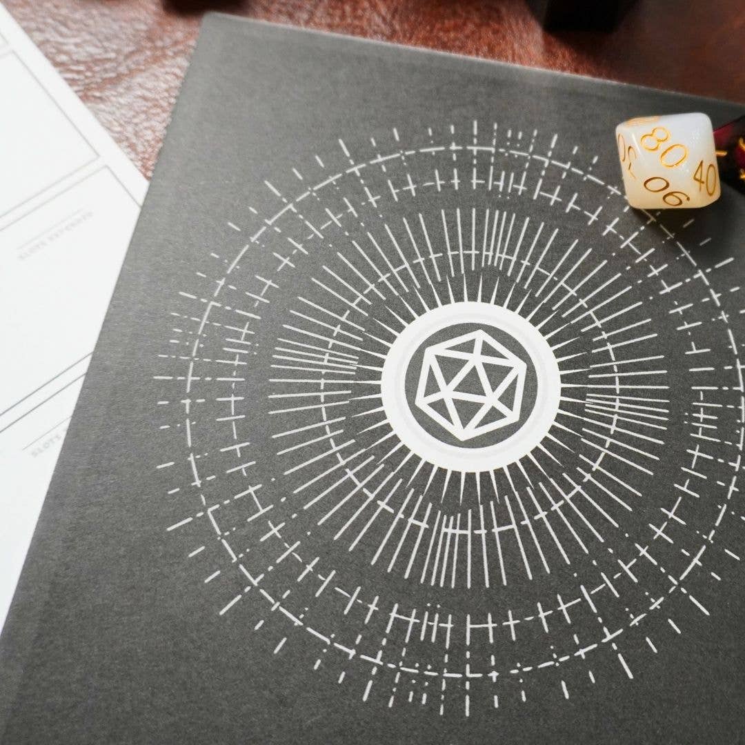Mini 5e DnD Character Sheets: No Dice / 10 Pack (50 Character Sheet Sets)