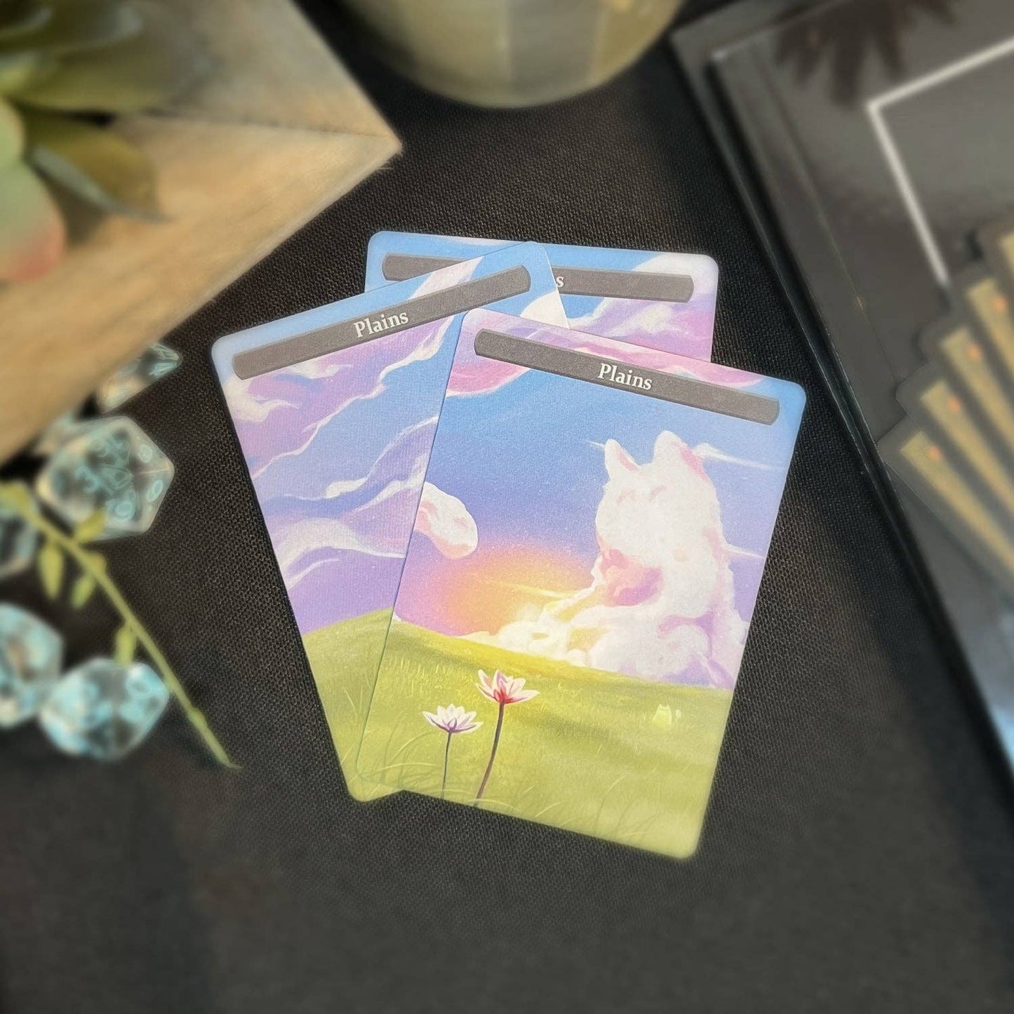 ManaCat Plains - Land Proxy Set: ManaCat Plains - One Set (3 cards)
