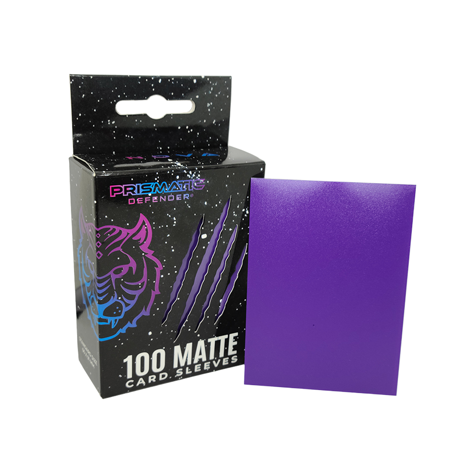 Matte Card Sleeves - Standard Size Trading Cards TCG MTG: Medium Blue