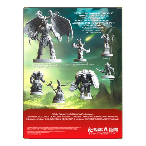 Preorder DND RPG MINIS WORLD OF WARCRAFT HORDE PACK