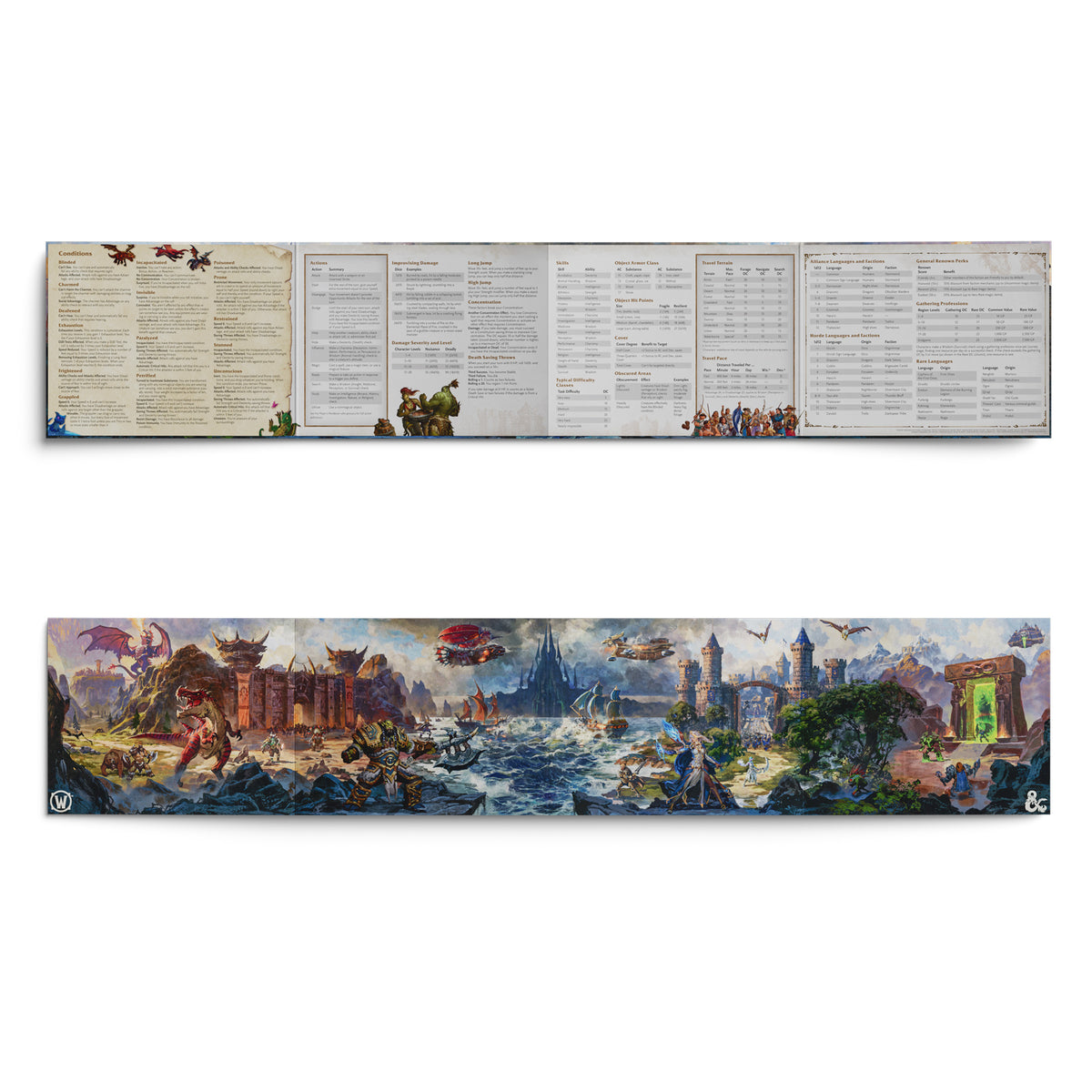 Preorder DND RPG WORLD OF WARCRAFT DM SCREEN